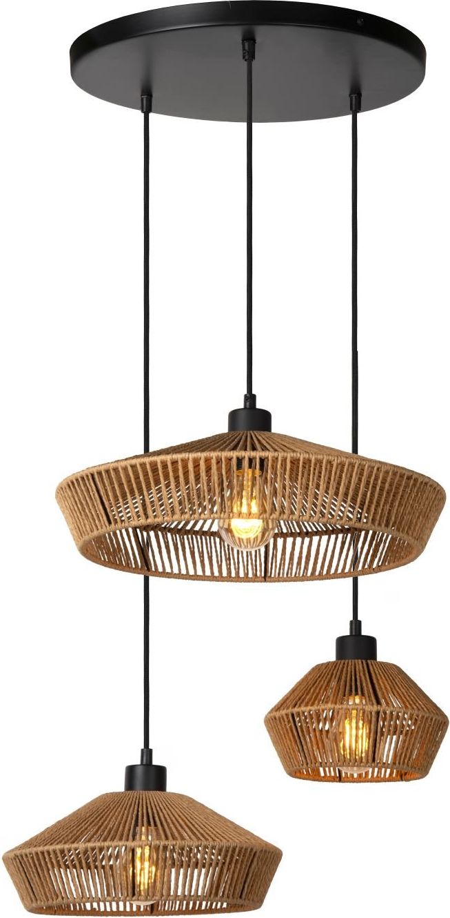 Lucide Yunkai 3-lichts Hanglamp