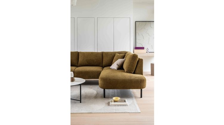 Montèl Sun Mustard Hoekbank