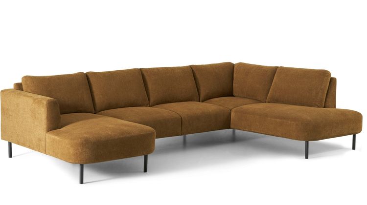 Montèl Sun Mustard Hoekbank