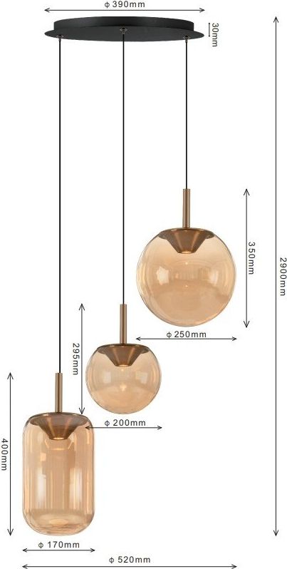 Montèl Yvonne Hanglamp