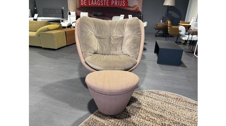 Montis Fabian Outlet Fauteuil + Hocker