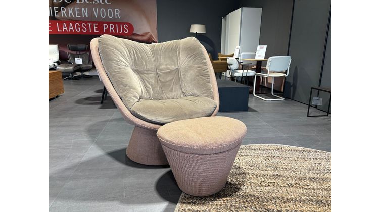 Montis Fabian Outlet Fauteuil + Hocker