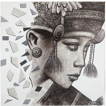 null Balinese Girl Ketut Wanddecoratie