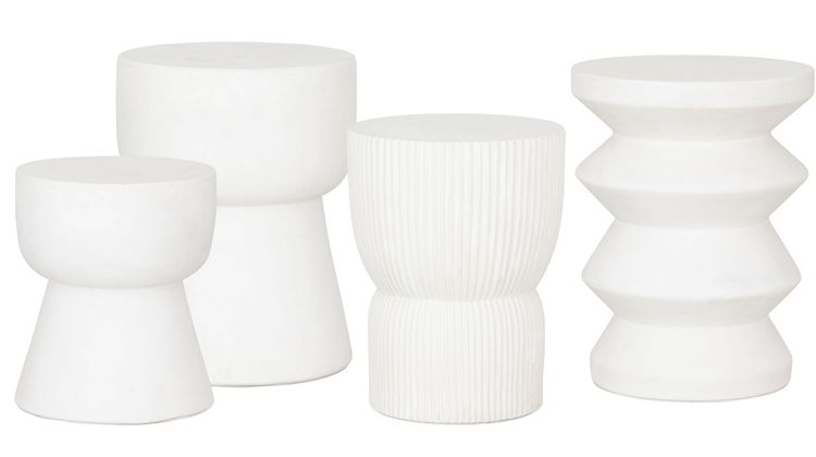 Must Living Fluted Bijzettafel