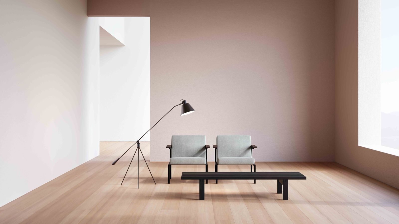 Pastoe Magneto Vloerlamp