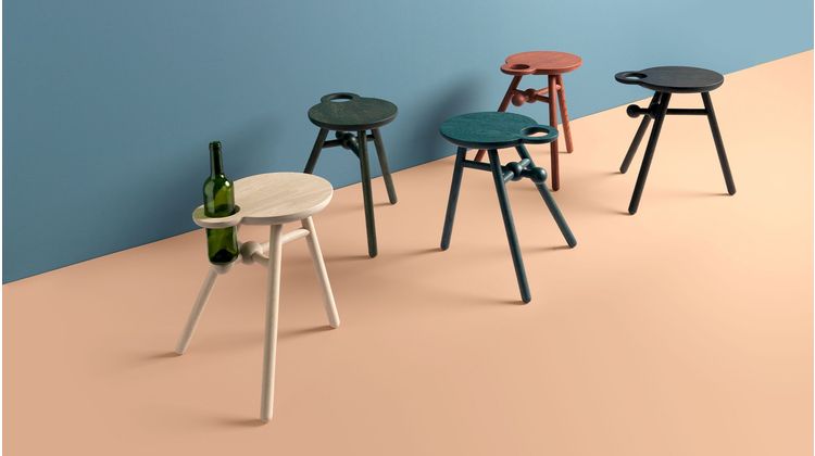 Pode Bottle Stool Bijzettafel