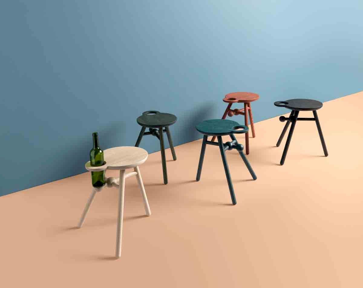 Pode Bottle Stool Bijzettafel
