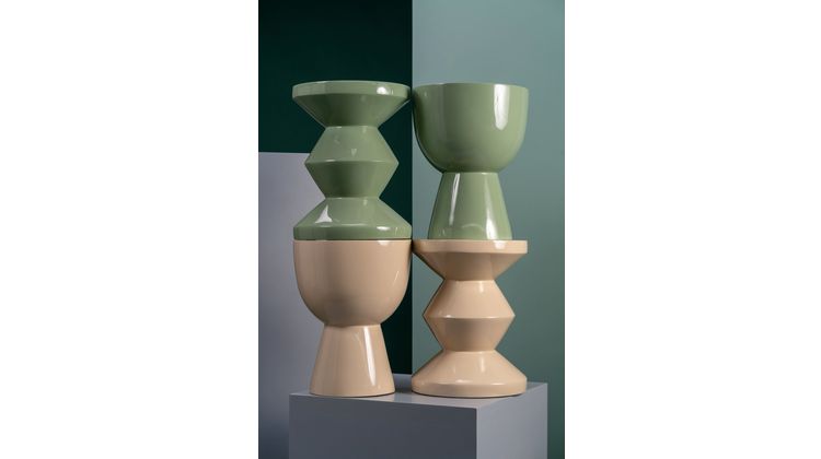 POLSPOTTEN Zig Zag Bijzettafel