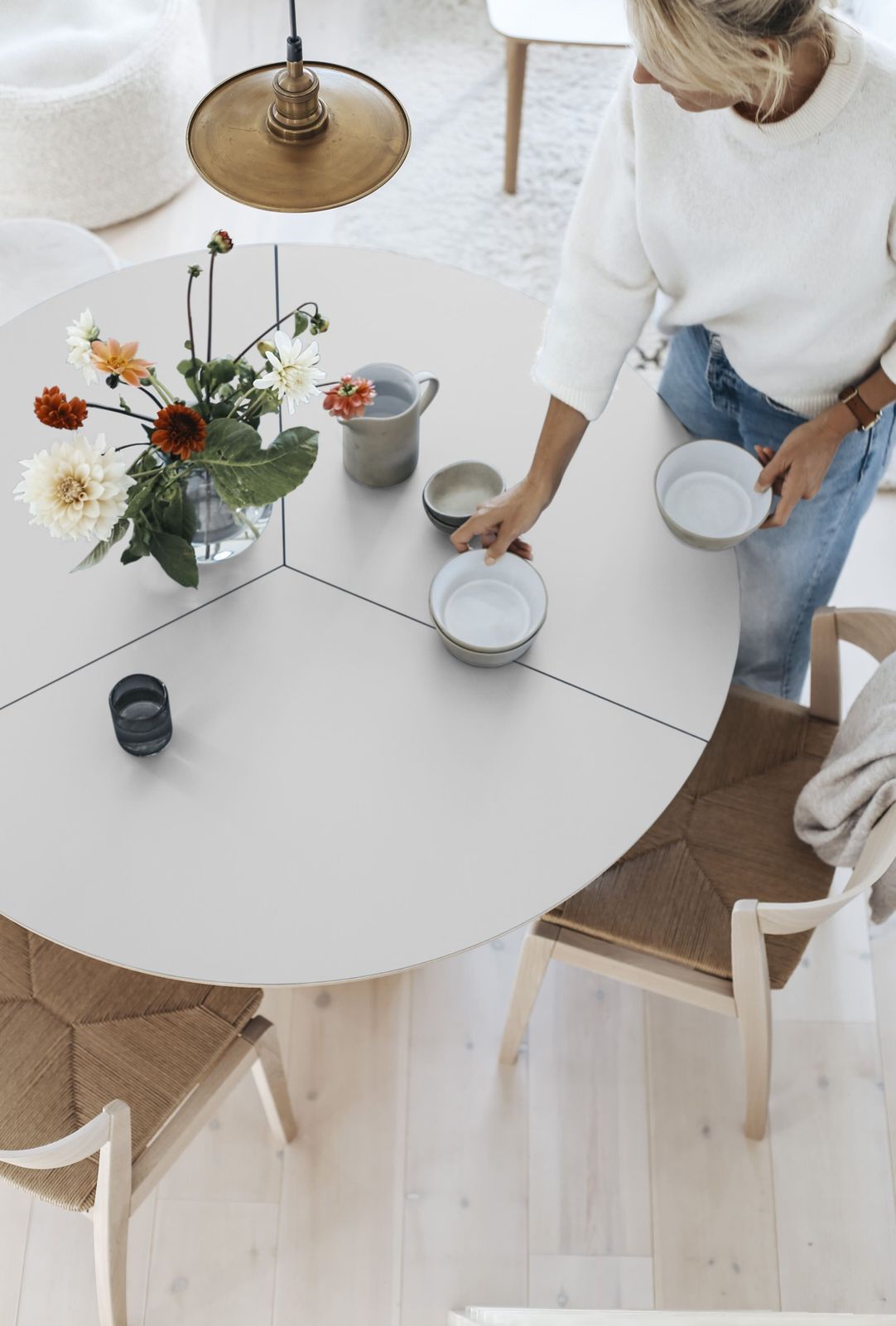 Skovby SM33 Uitschuiftafel