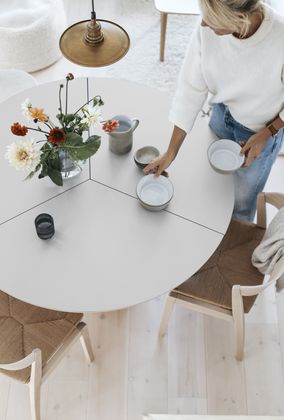Skovby SM33 Uitschuiftafel