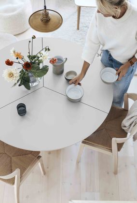 Skovby SM33 Uitschuiftafel