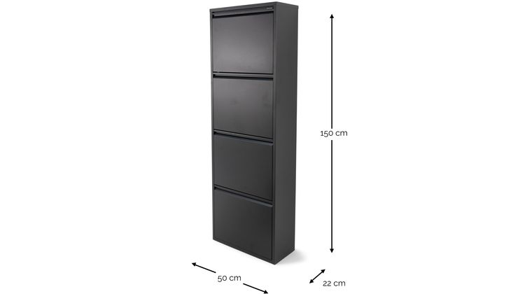 Spinder Design Billy 4 Schoenenkast