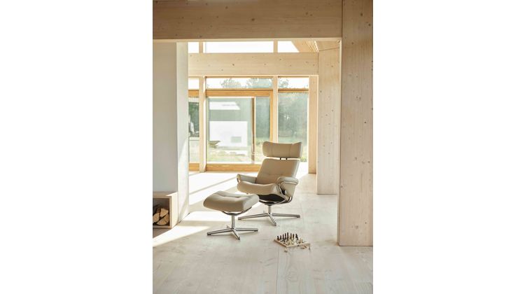 Stressless Berlin Relaxfauteuil + Hocker