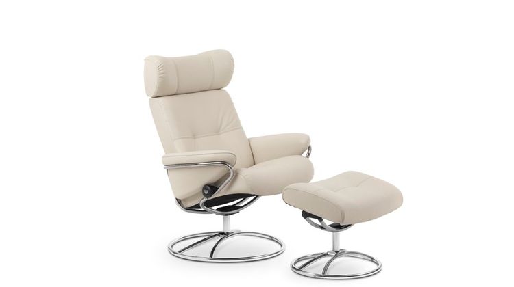 Stressless Berlin Relaxfauteuil + Hocker