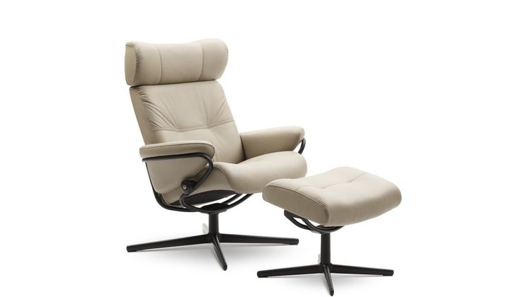 Stressless Berlin Relaxfauteuil + Hocker