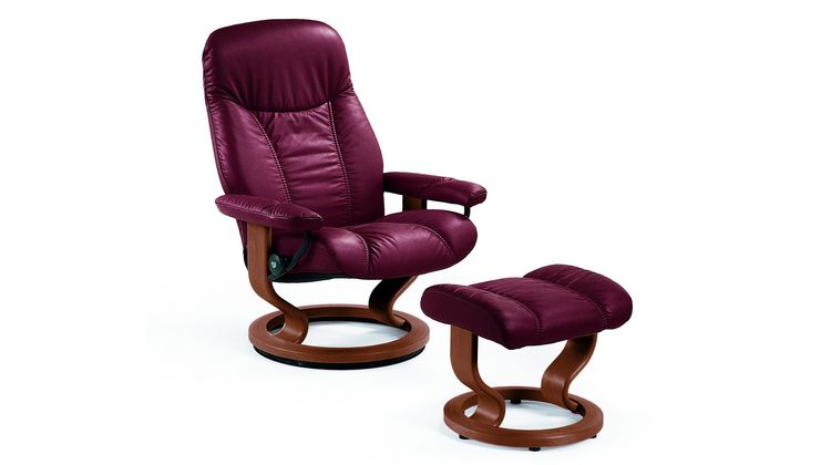 Stressless Consul Relaxfauteuil + Hocker