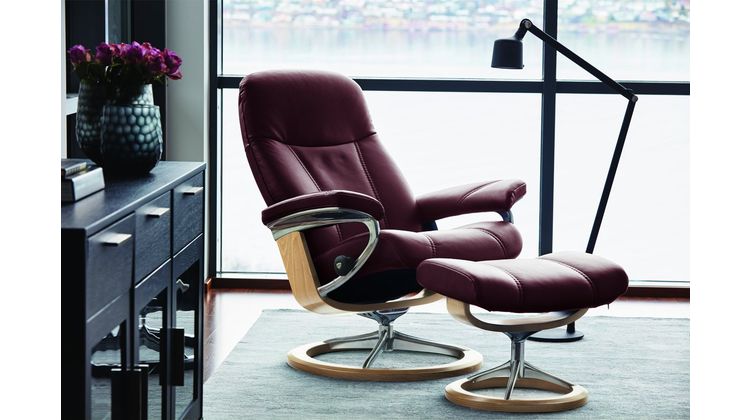 Stressless Consul Relaxfauteuil + Hocker