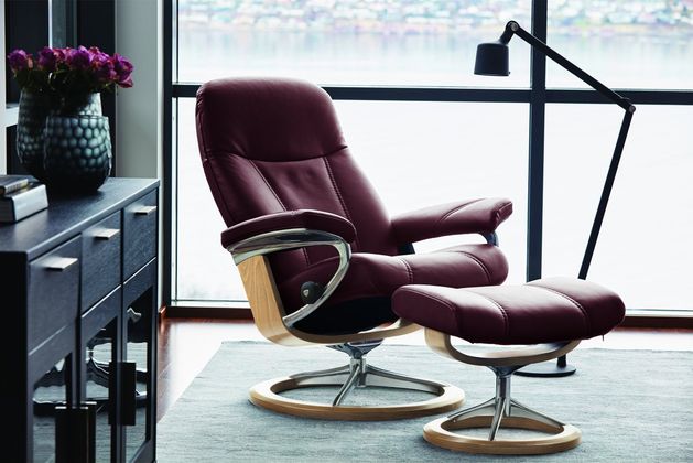 Stressless Consul Relaxfauteuil + Hocker