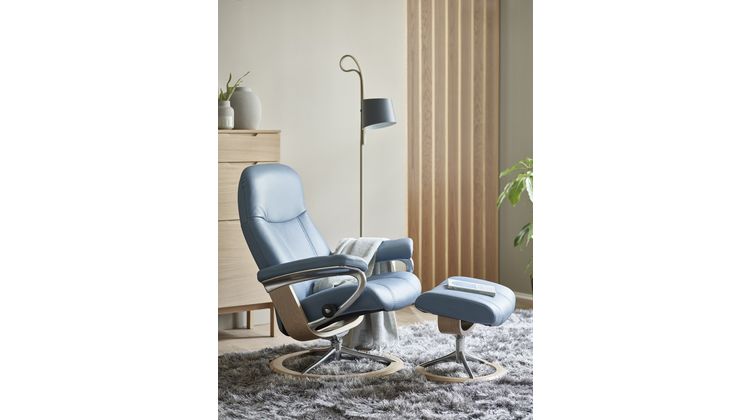 Stressless Consul Relaxfauteuil + Hocker