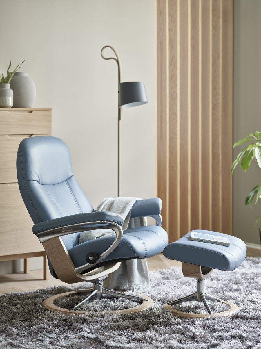 Stressless Consul Relaxfauteuil + Hocker