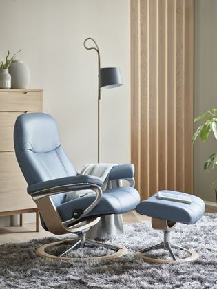 Stressless Consul Relaxfauteuil + Hocker