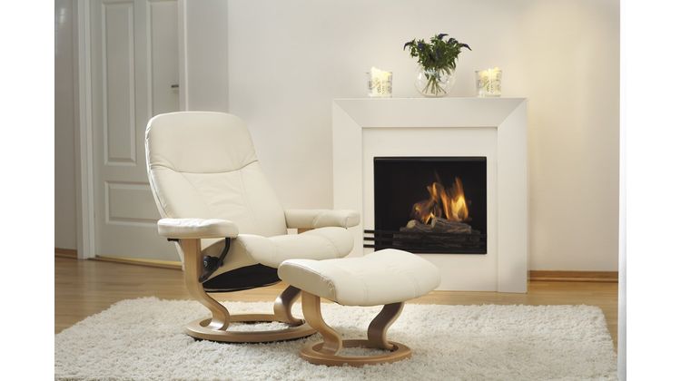 Stressless Consul Relaxfauteuil + Hocker
