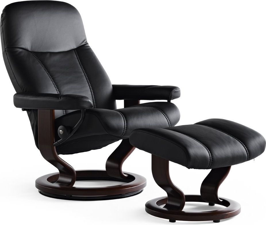 Stressless Consul Relaxfauteuil + Hocker
