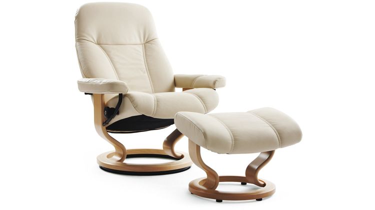 Stressless Consul Relaxfauteuil + Hocker
