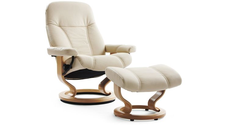Stressless Consul Relaxfauteuil + Hocker