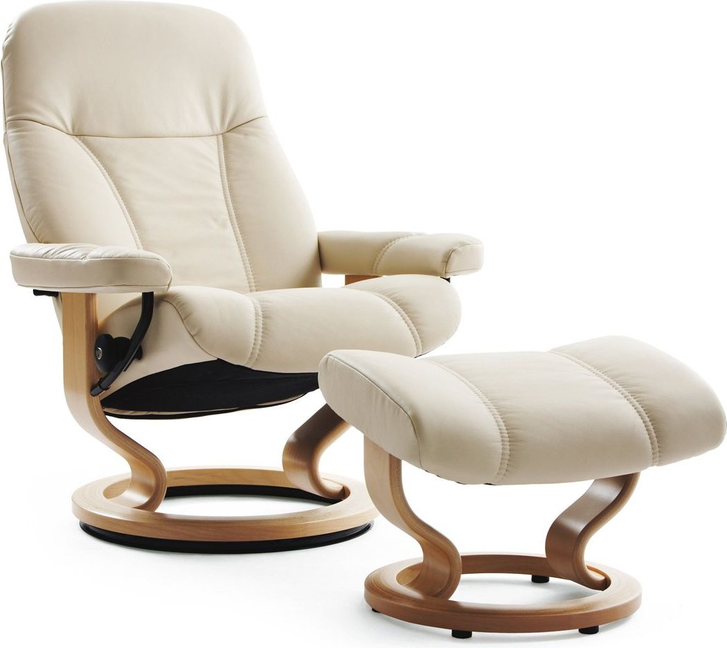 Stressless Consul Relaxfauteuil + Hocker