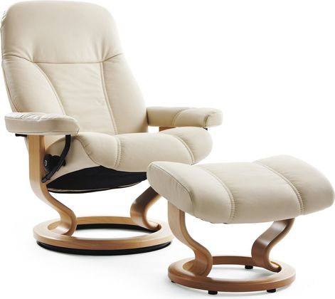 Stressless Consul Relaxfauteuil + Hocker