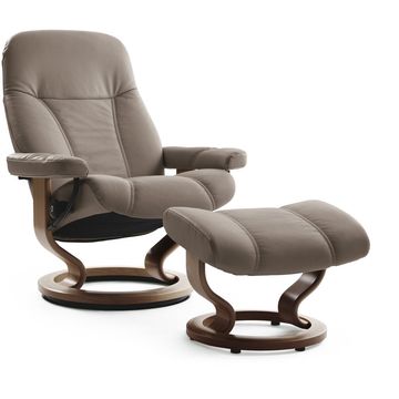 Stressless Consul Relaxfauteuil + Hocker