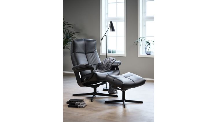 Stressless David Relaxfauteuil + Hocker