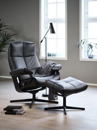 Stressless David Relaxfauteuil + Hocker