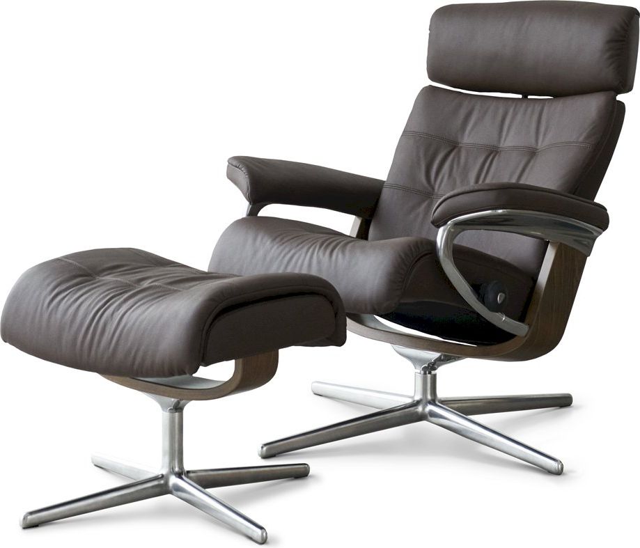 Stressless Erik L Relaxfauteuil + Hocker