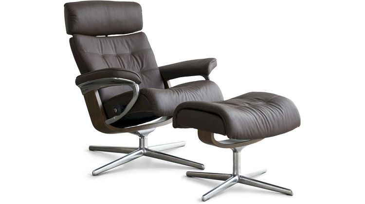 Stressless Erik L Relaxfauteuil + Hocker