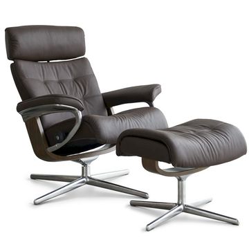 Stressless Erik L Relaxfauteuil + Hocker