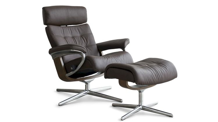 Stressless Erik L Relaxfauteuil + Hocker