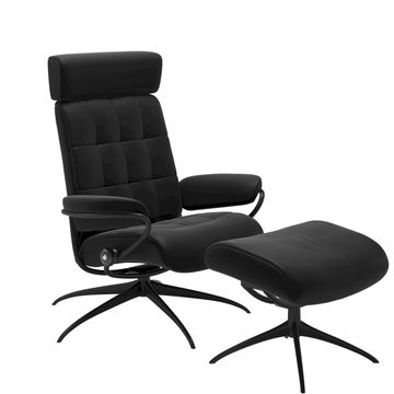 Stressless London Low Back + hocker Relaxfauteuil