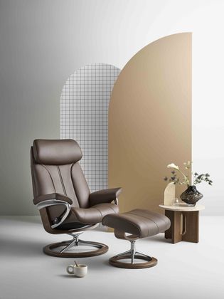 Stressless Paul Relaxfauteuil + Hocker