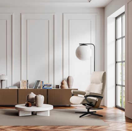 Stressless Philip M Relaxfauteuil + Hocker