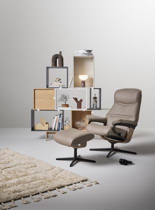 Stressless Philip M Relaxfauteuil + Hocker