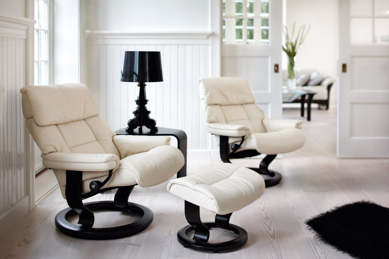 Stressless Ruby Relaxfauteuil + Hocker