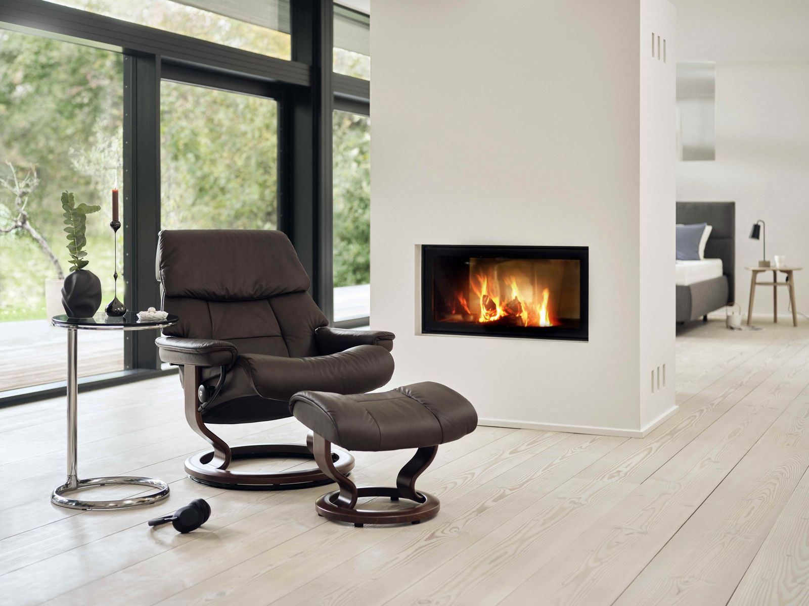 Stressless Ruby Relaxfauteuil + Hocker