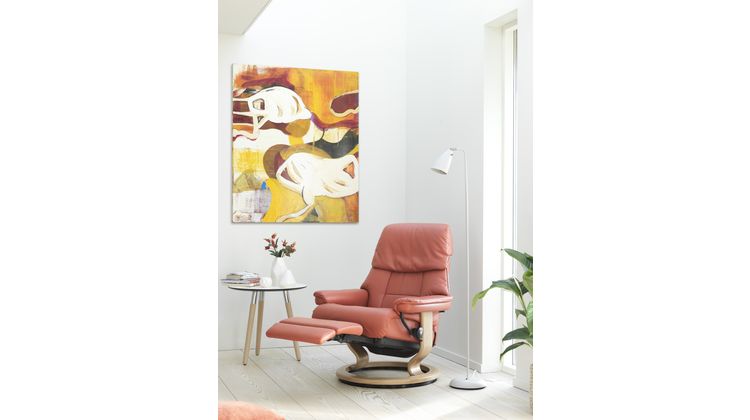Stressless Ruby Relaxfauteuil + Hocker
