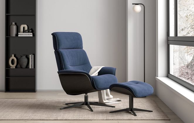 Stressless Spider Fauteuil + Hocker