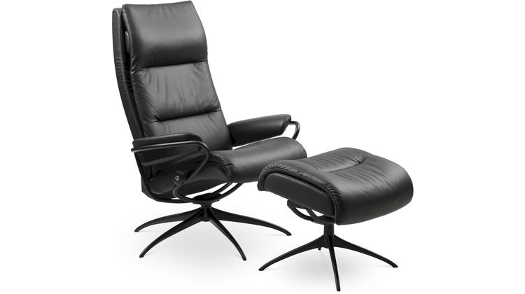 Stressless Tokyo High Relaxfauteuil + Hocker