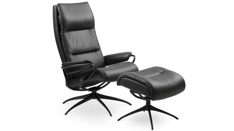 Stressless Tokyo High Relaxfauteuil + Hocker