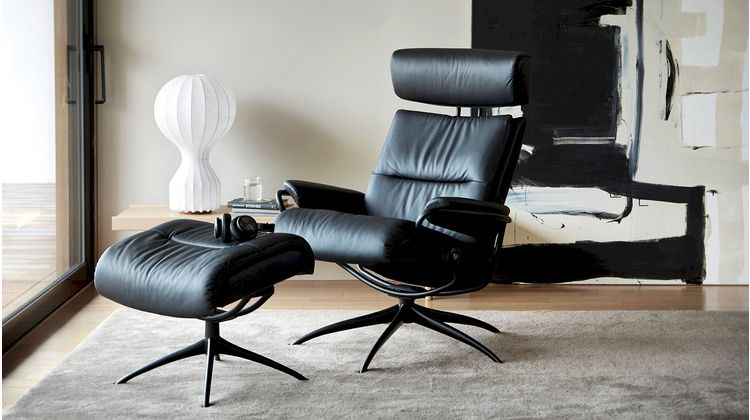 Stressless Tokyo Low Relaxfauteuil + Hocker