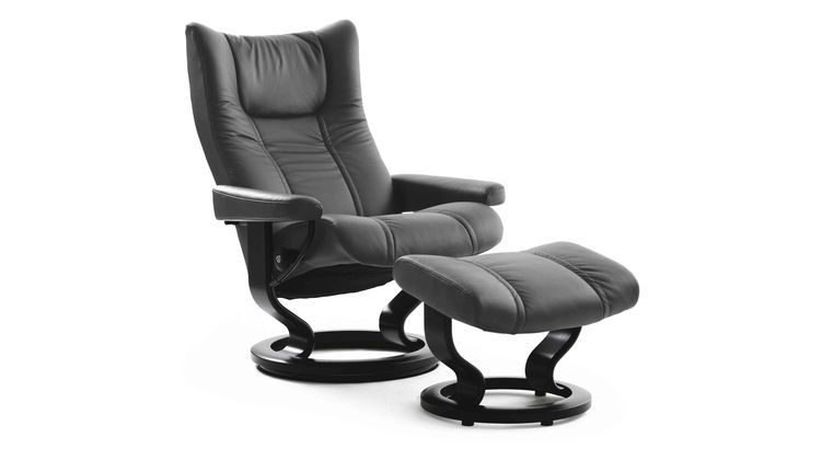 Stressless Wing Relaxfauteuil + Hocker